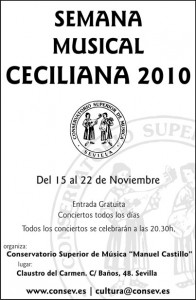 Semana Musical Ceciliana 2010 Semana Musical Ceciliana 2010
