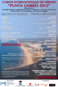 Cursos internacionales de verano Punta Umbría 2012