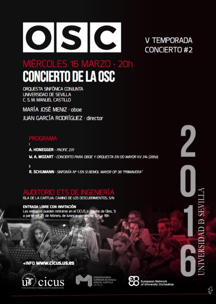 Orquesta Sinfónica Conjunta - segundo concierto de la V Temporada