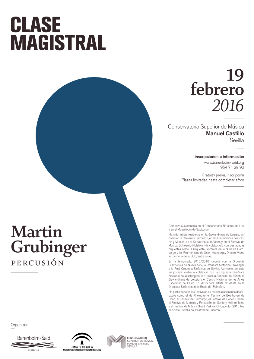 Masterclass Martin Grubinger