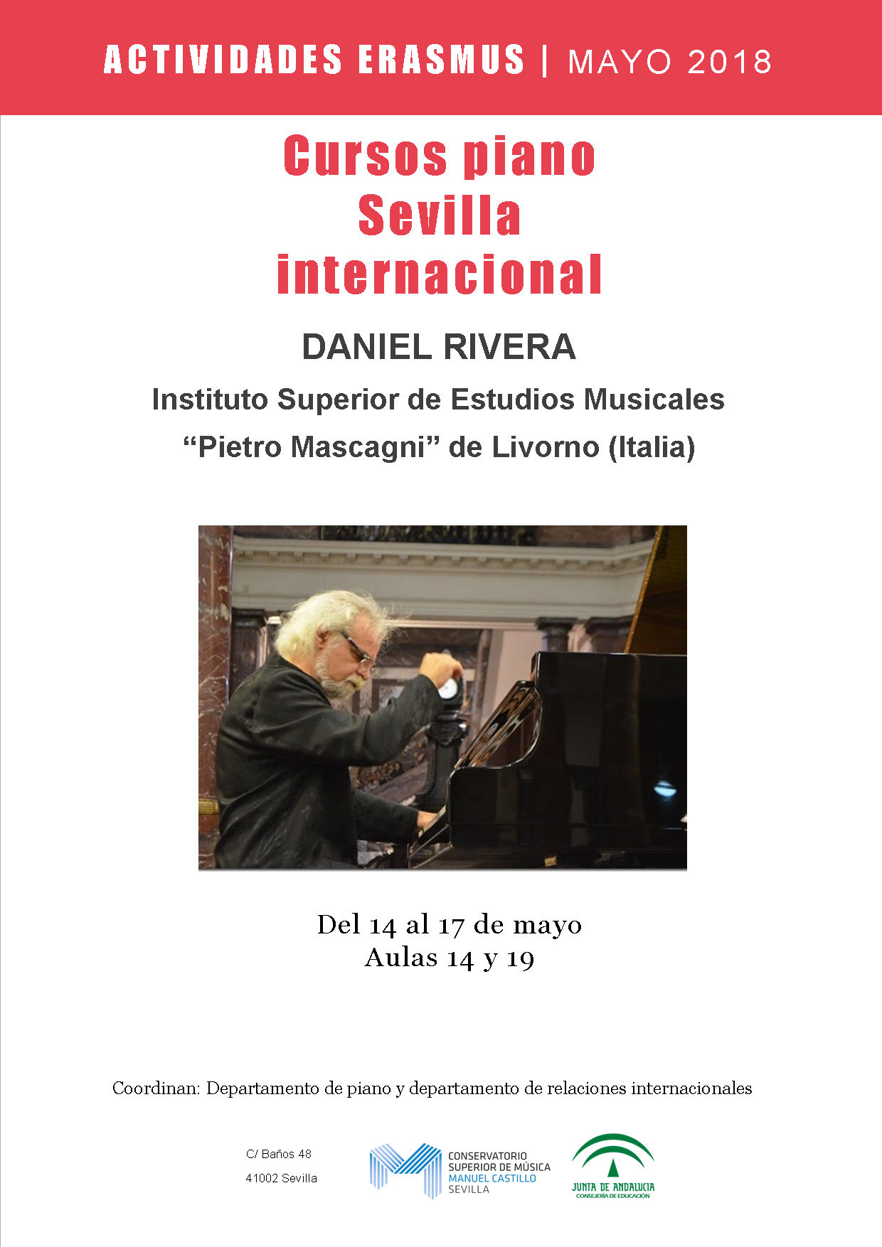 Masterclass de piano — Daniel Rivera