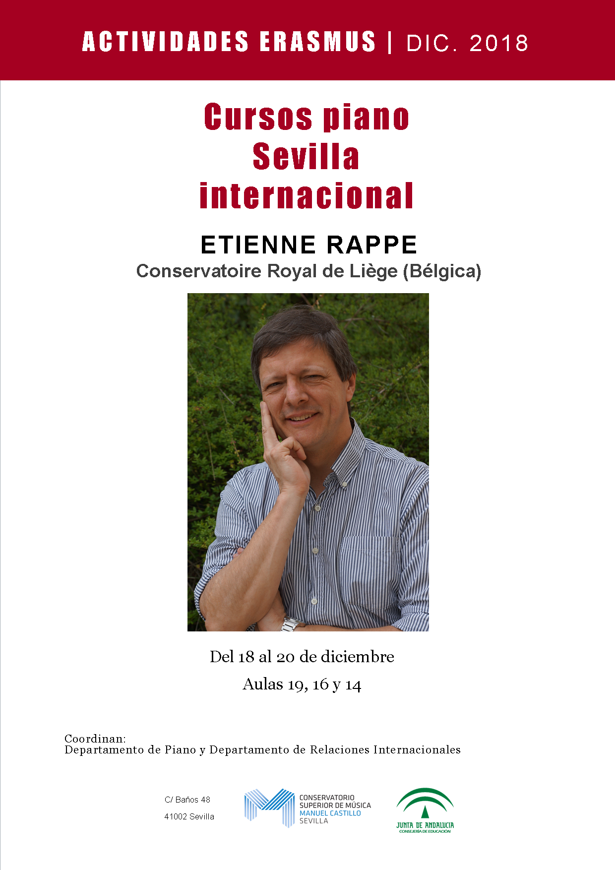 Curso de piano y recital — Etienne Rappe