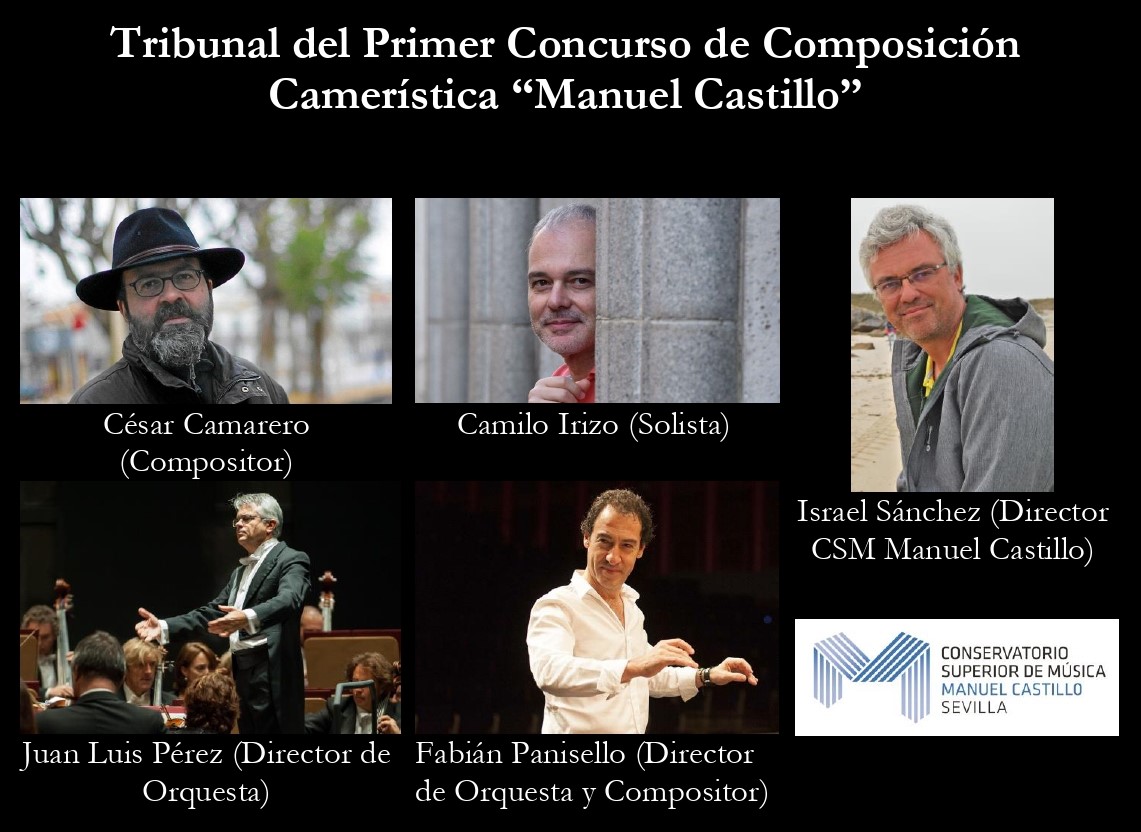 Tribuanl Concurso Composicion Cameristica Manuel Castillo